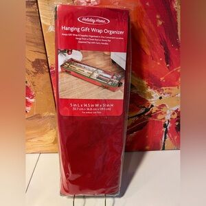 Holiday Home Gift Wrap Organizer